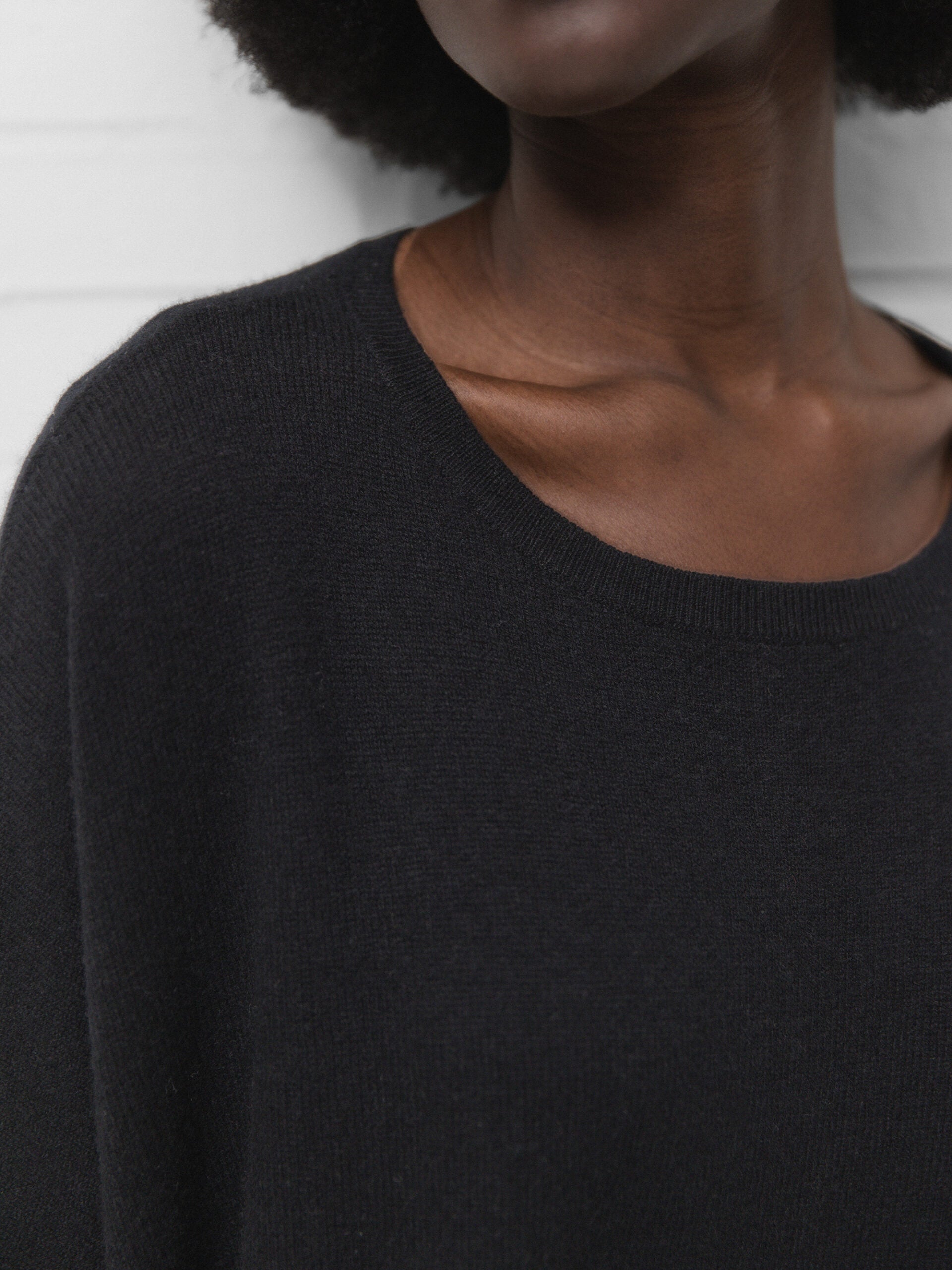 ALLUDE Leichter Pullover aus Cashmere Damen (90 SCHWARZ)