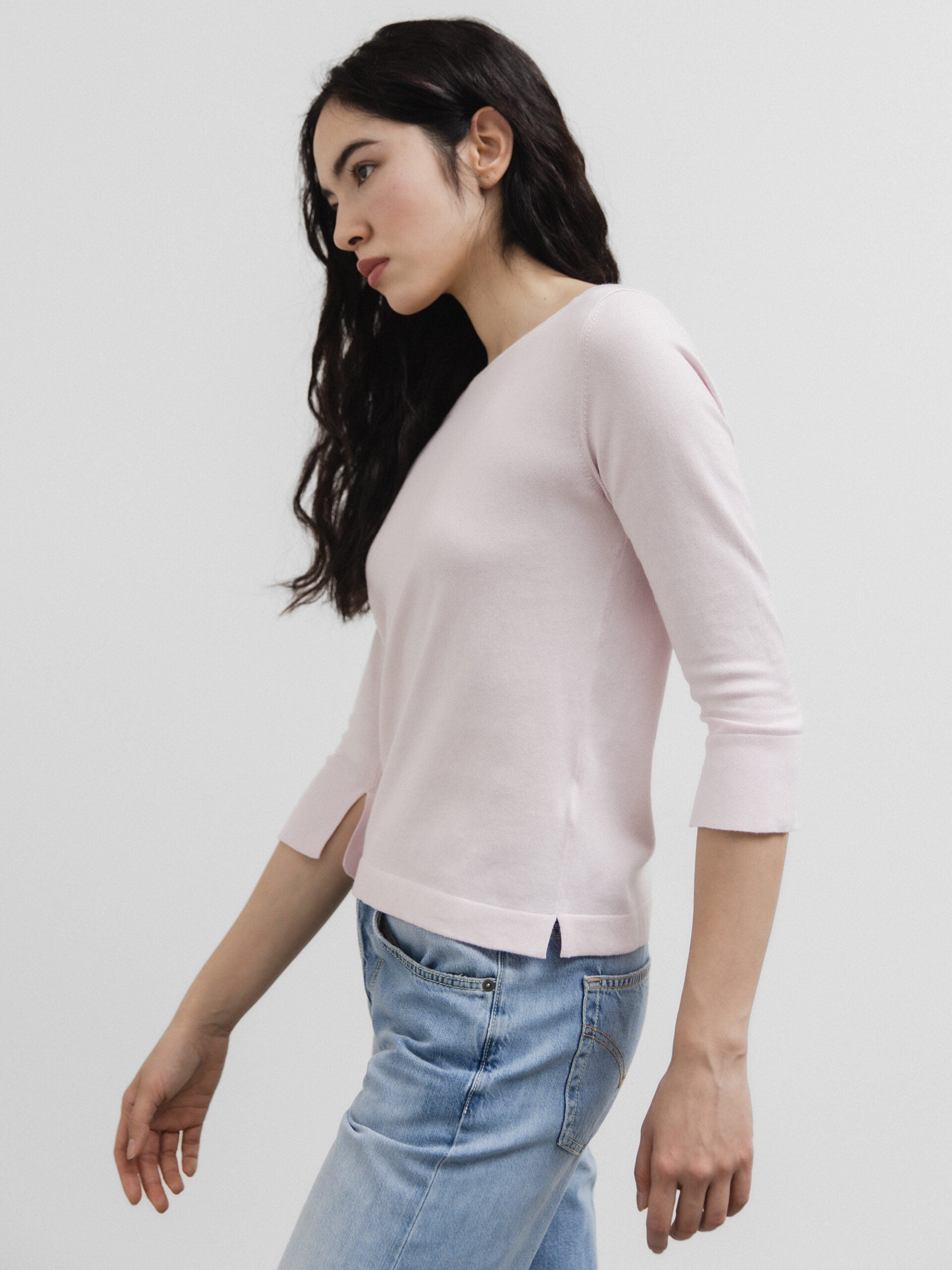 ALLUDE Feinstrickpullover Damen (60 ROSE)