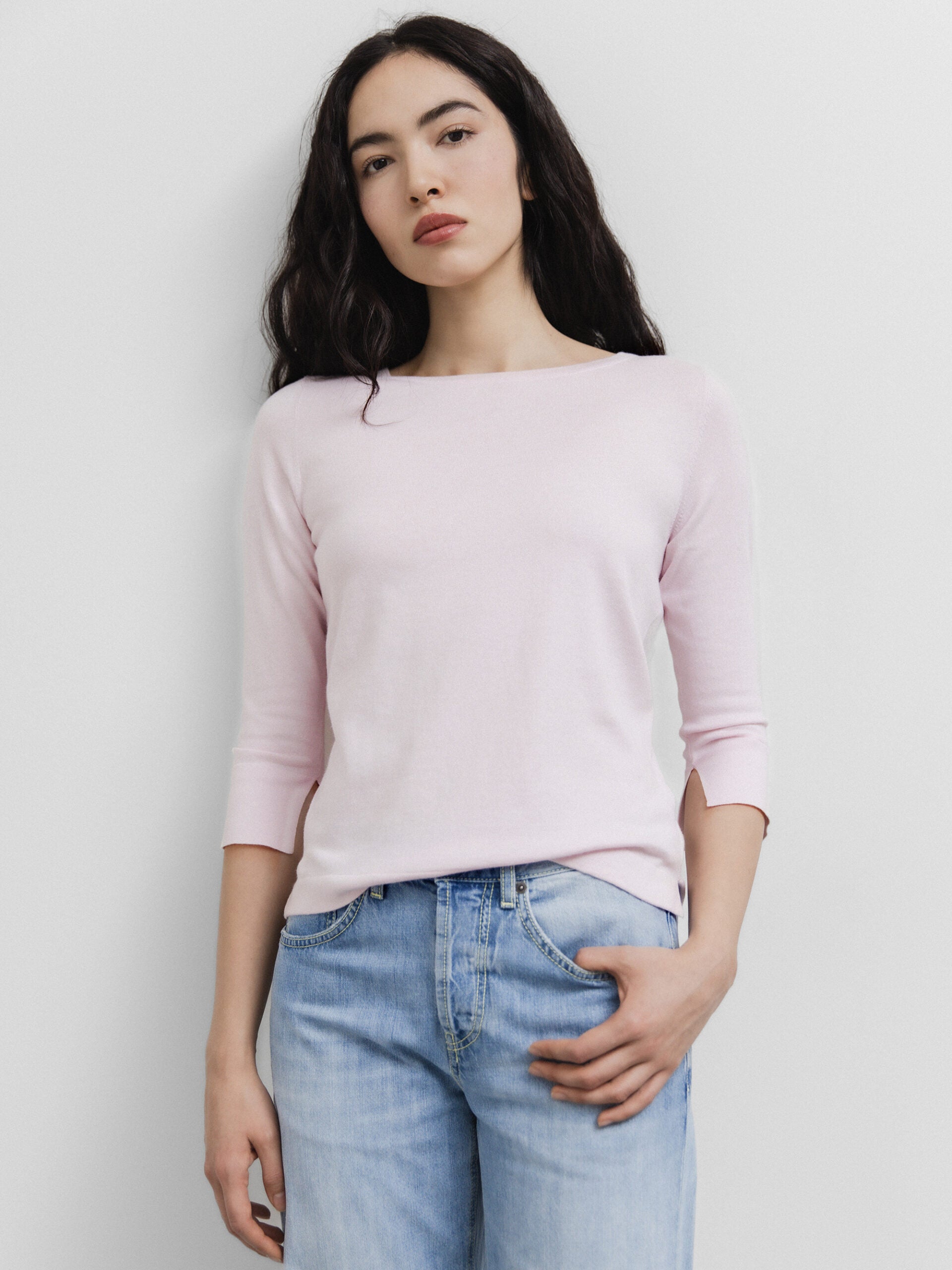 ALLUDE Feinstrickpullover Damen (60 ROSE)