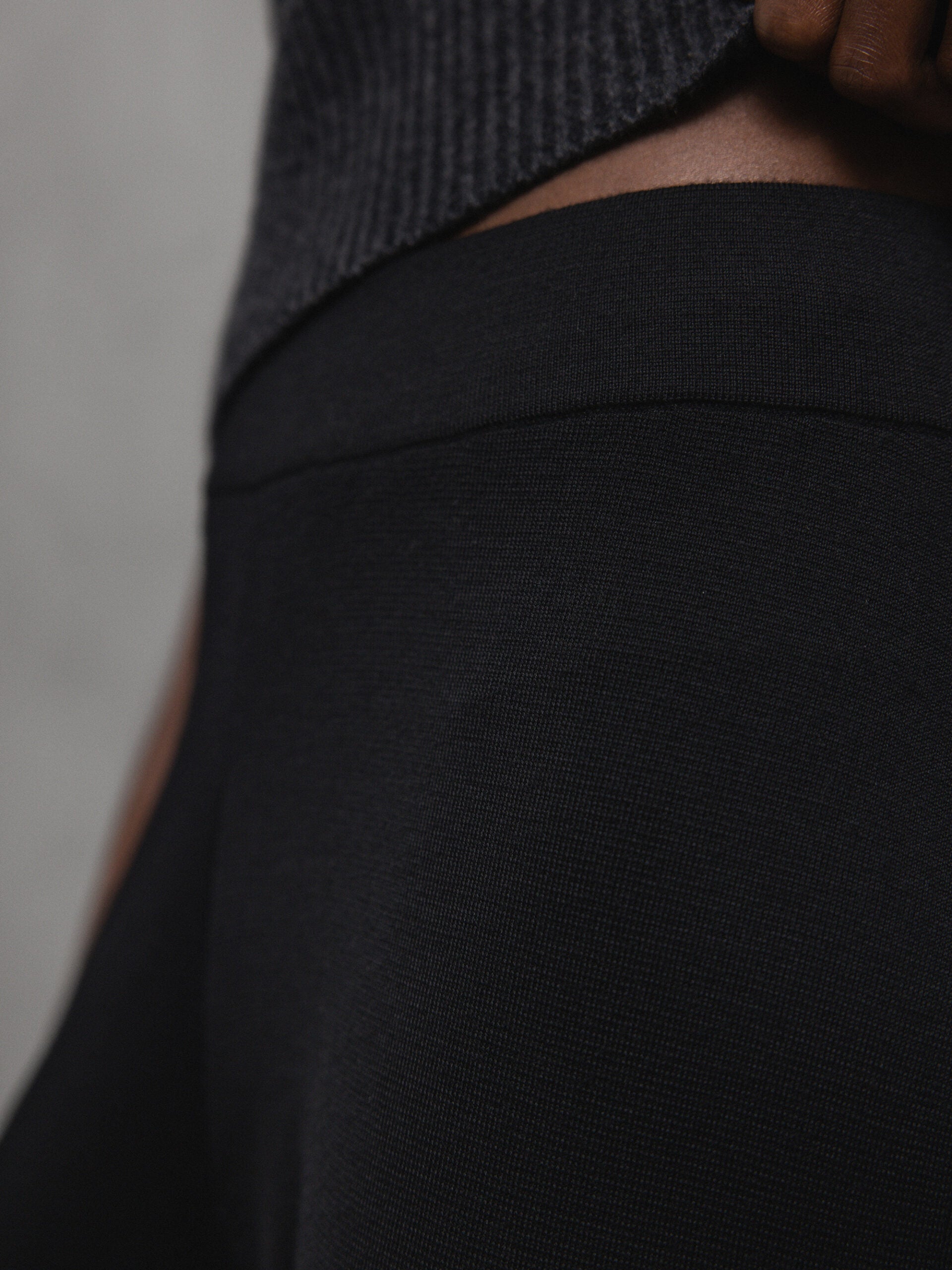 ALLUDE Hose aus Schurwolle Damen (90 SCHWARZ)
