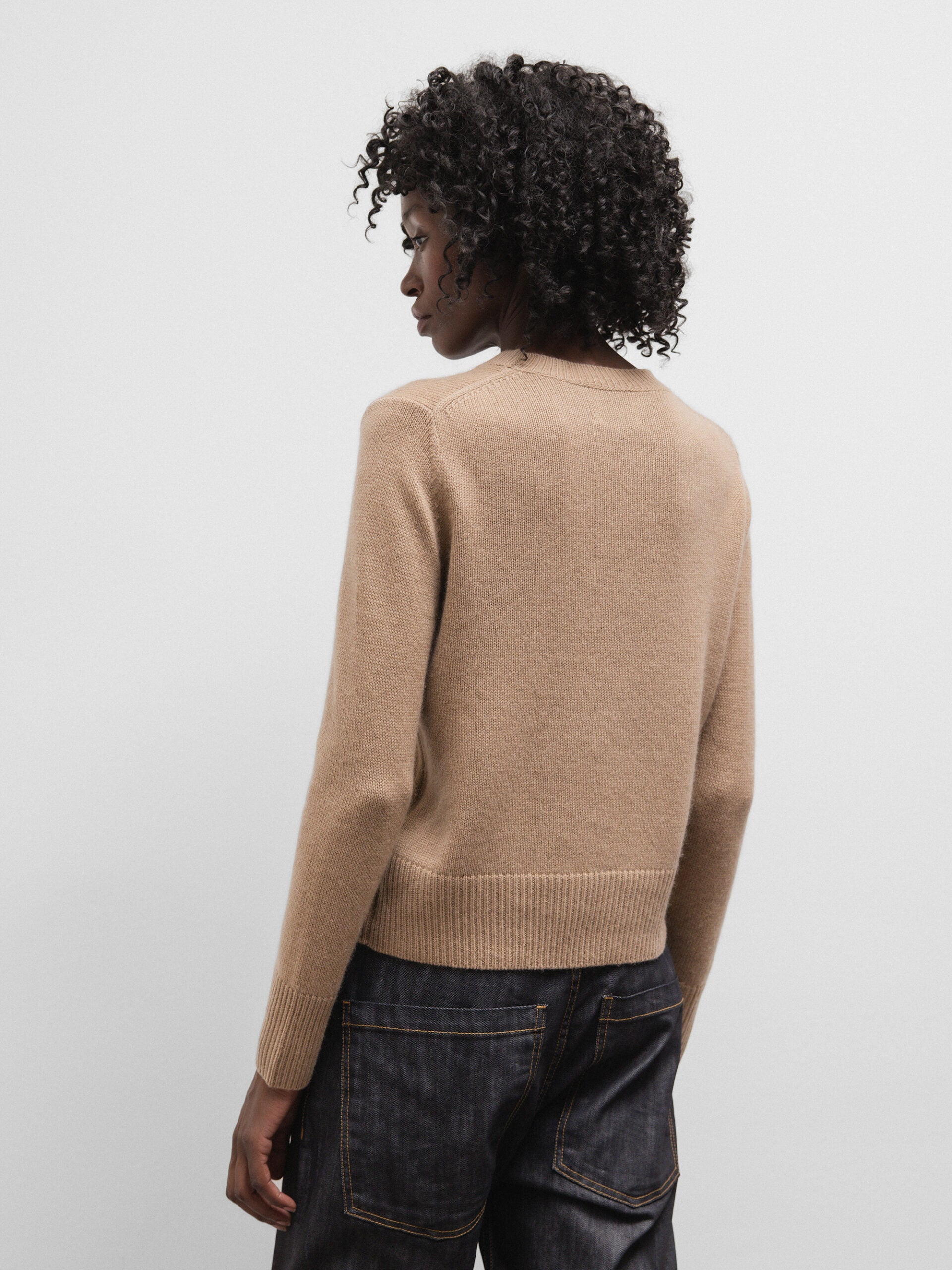 ALLUDE Pullover aus Cashmere Damen (43 CAMEL)