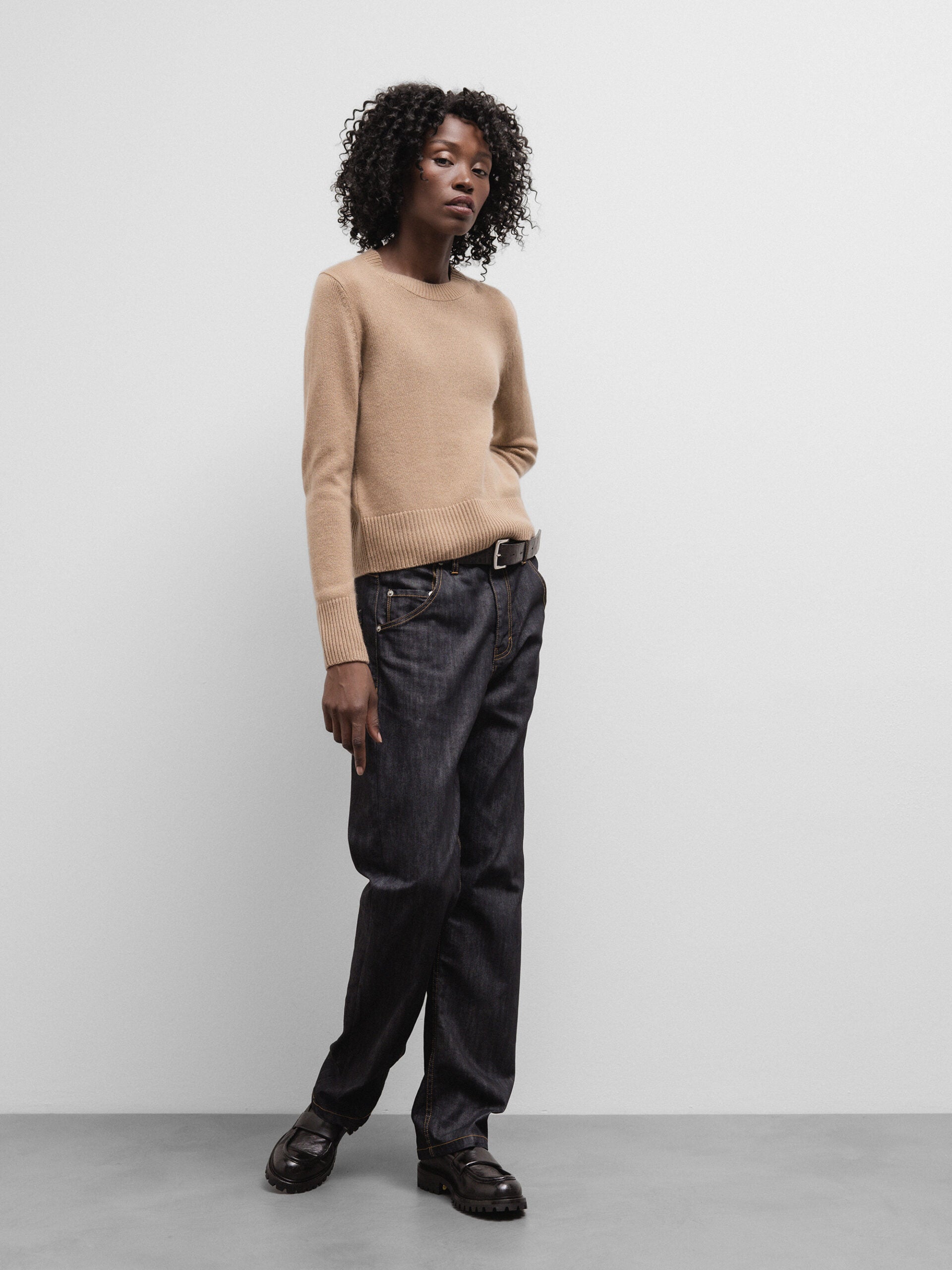 ALLUDE Pullover aus Cashmere Damen (43 CAMEL)