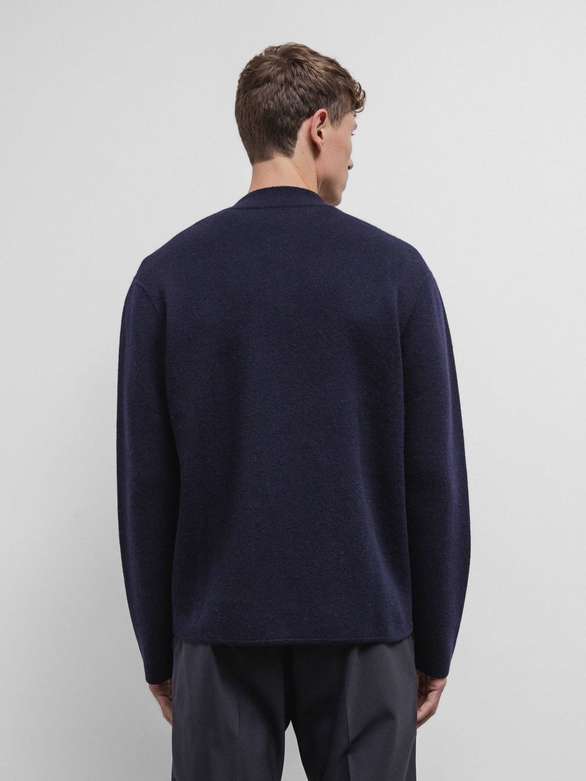 ALLUDE Strickjacke aus Schurwolle Herren (14 NAVY)