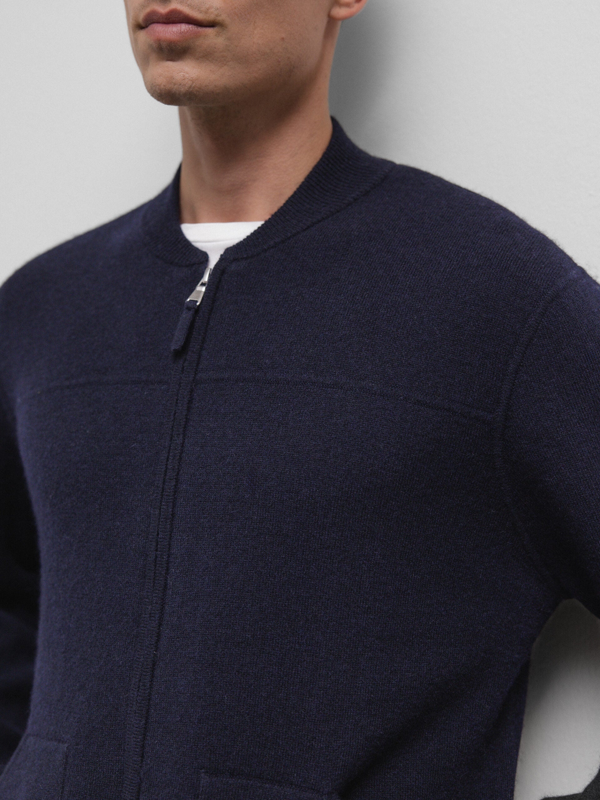 ALLUDE Strickjacke aus Schurwolle Herren (14 NAVY)