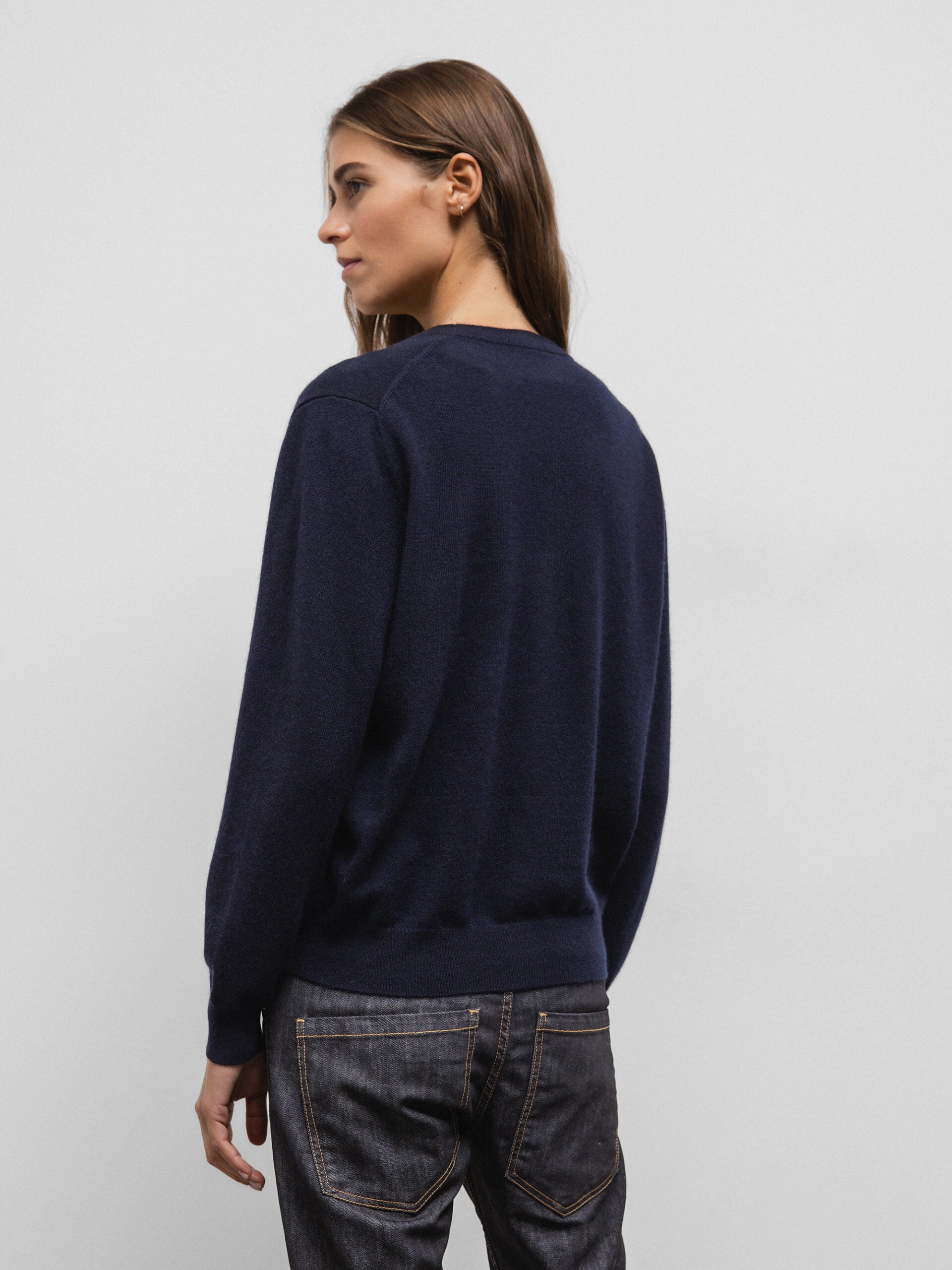 ALLUDE Strickjacke Damen (14 NAVY)