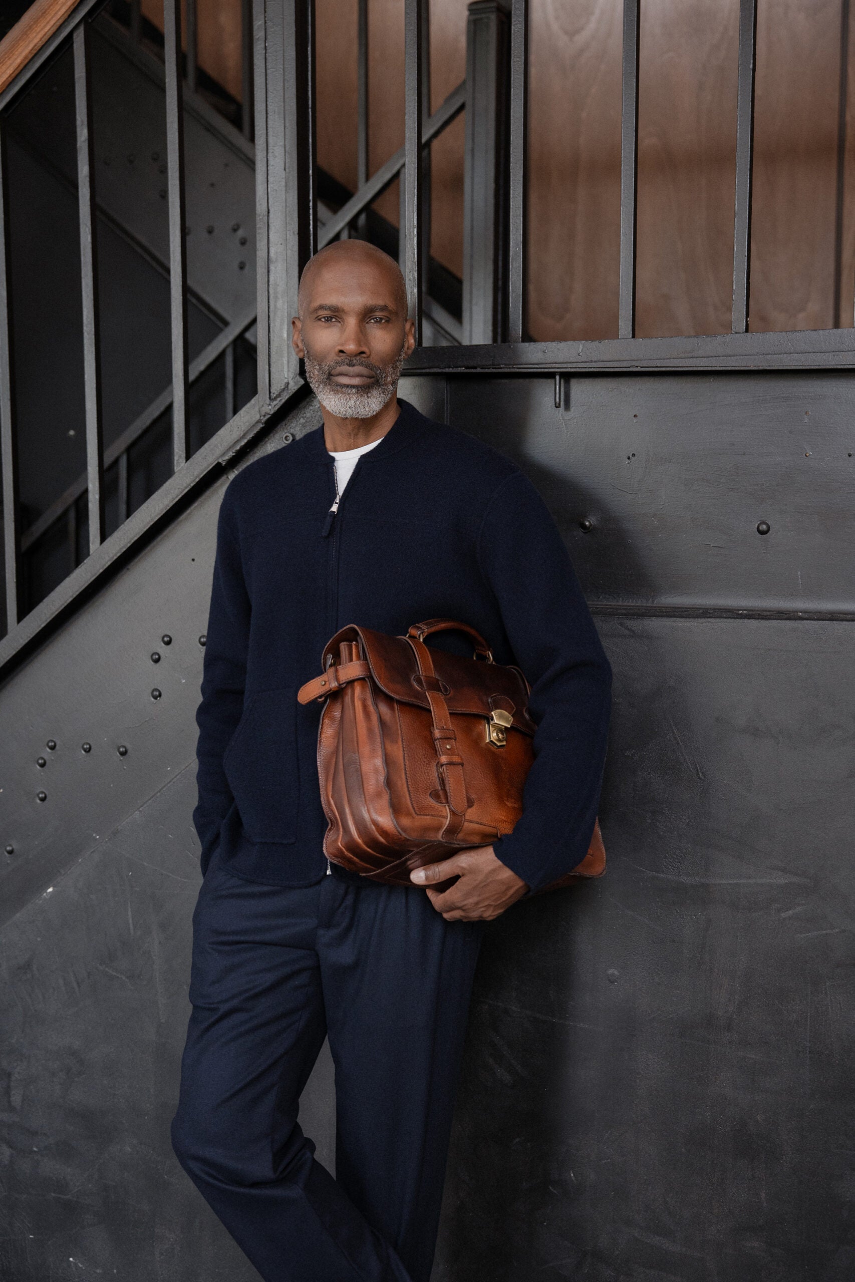 ALLUDE Strickjacke aus Schurwolle Herren (14 NAVY)