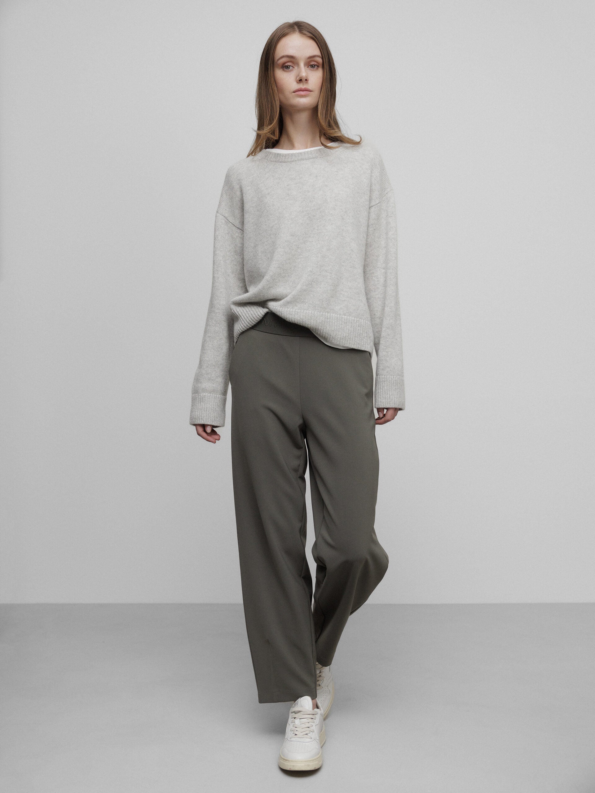 ALLUDE Pullover aus Cashmere Damen (81 SILBER MEL)
