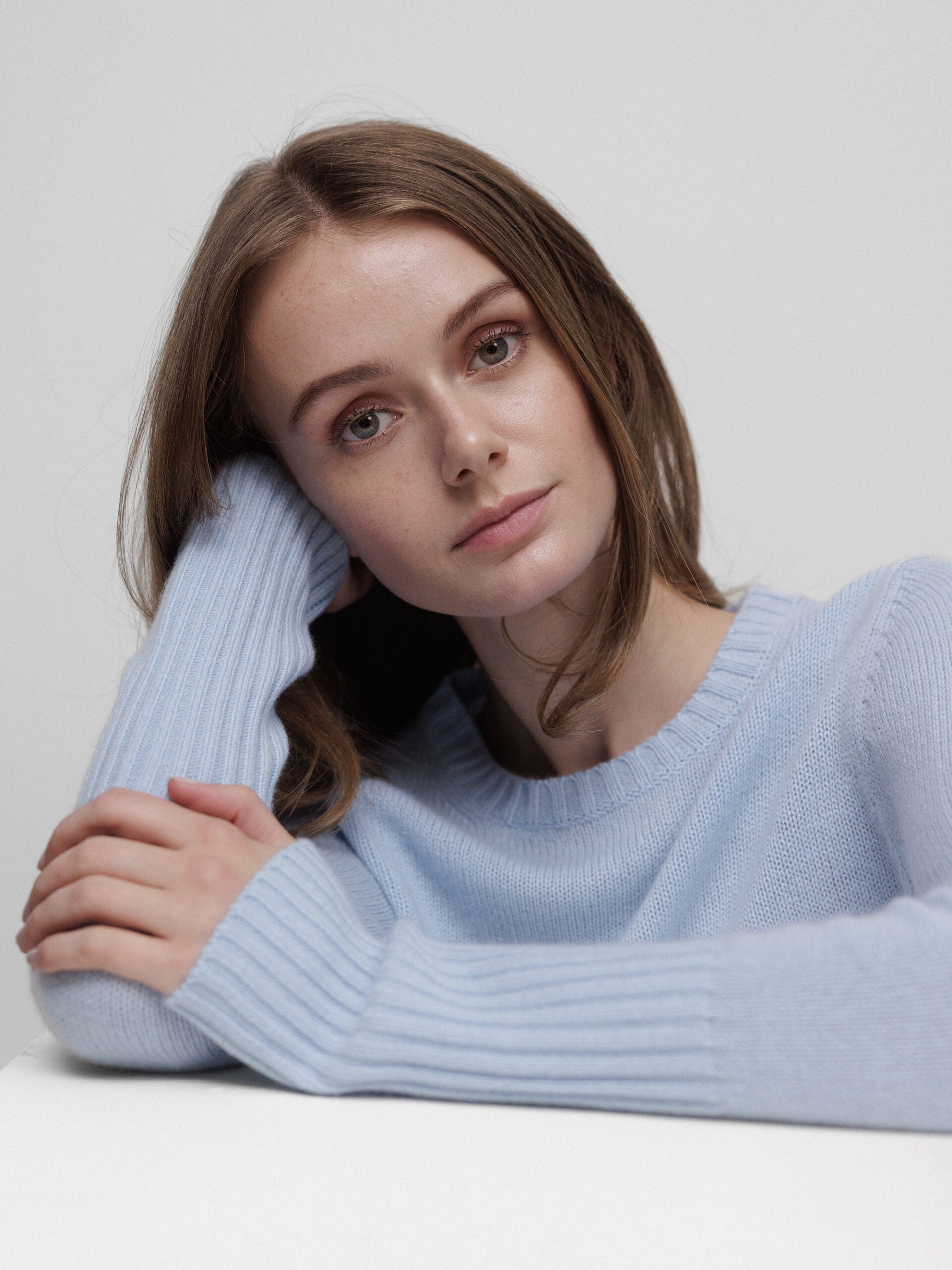 ALLUDE Pullover aus Cashmere Damen (11 SKY)