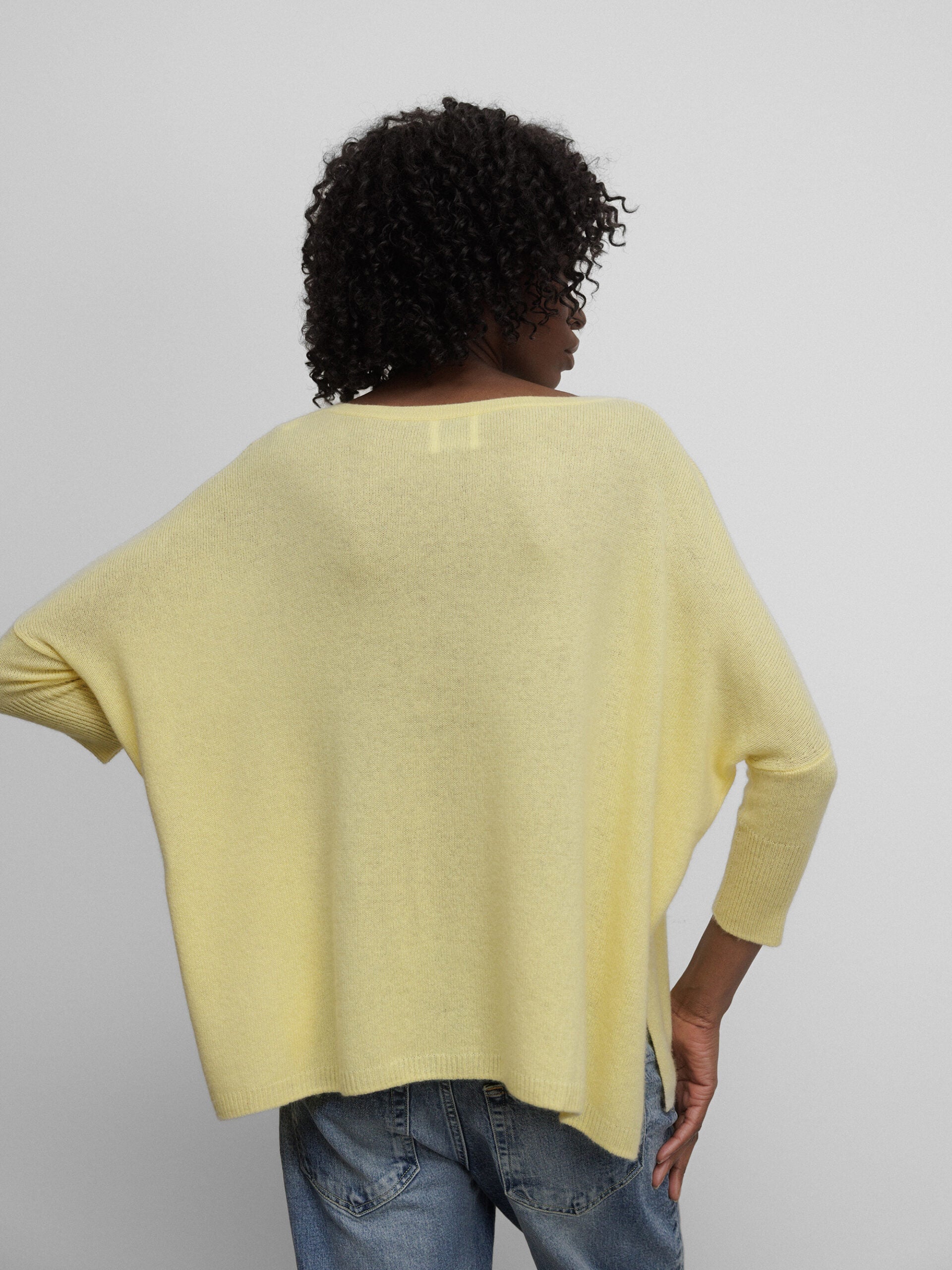 ALLUDE Pullover aus Cashmere Damen (21 GELB)