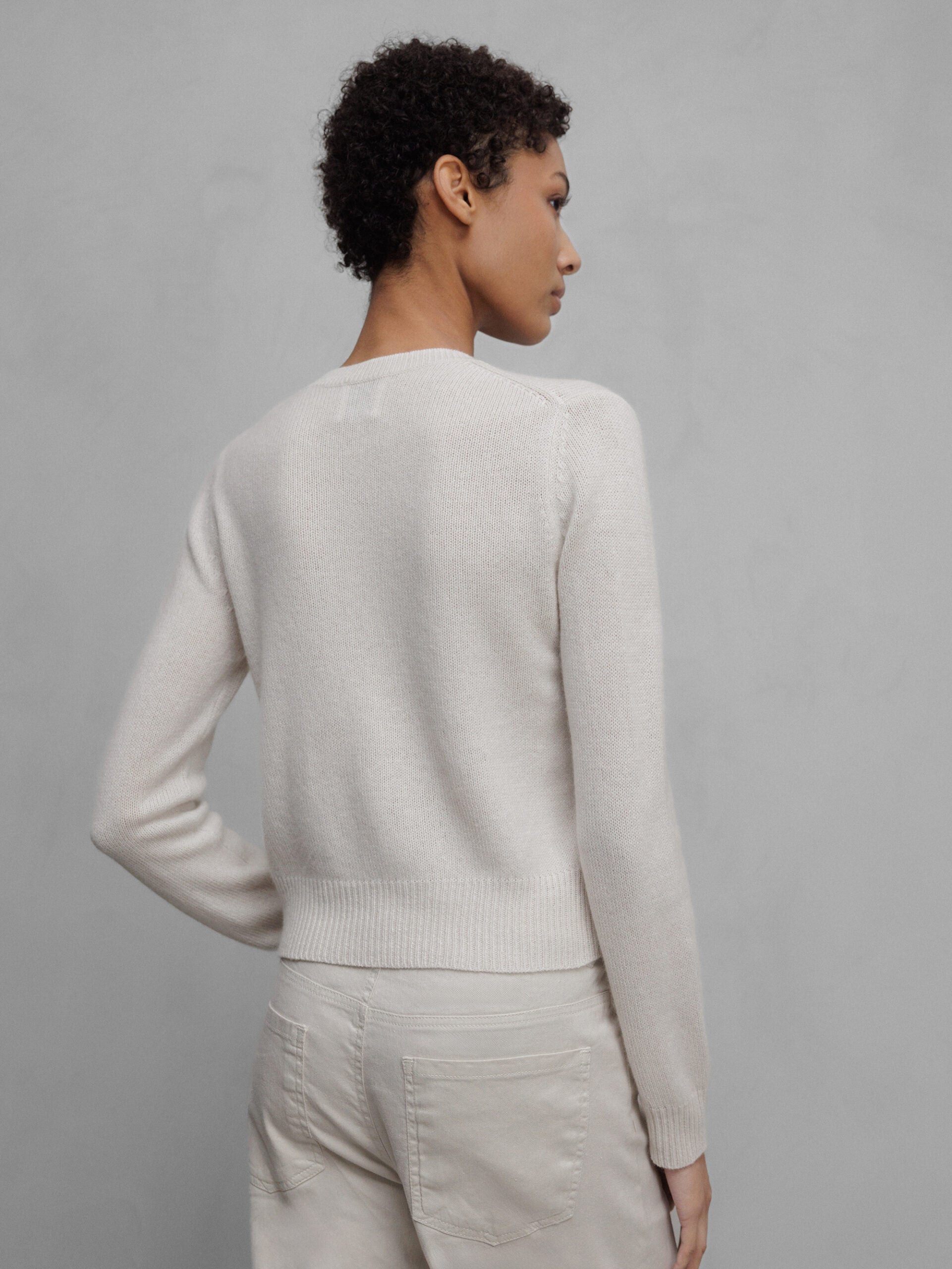 ALLUDE Strickjacke aus Cashmere Damen (40/80 SAND)