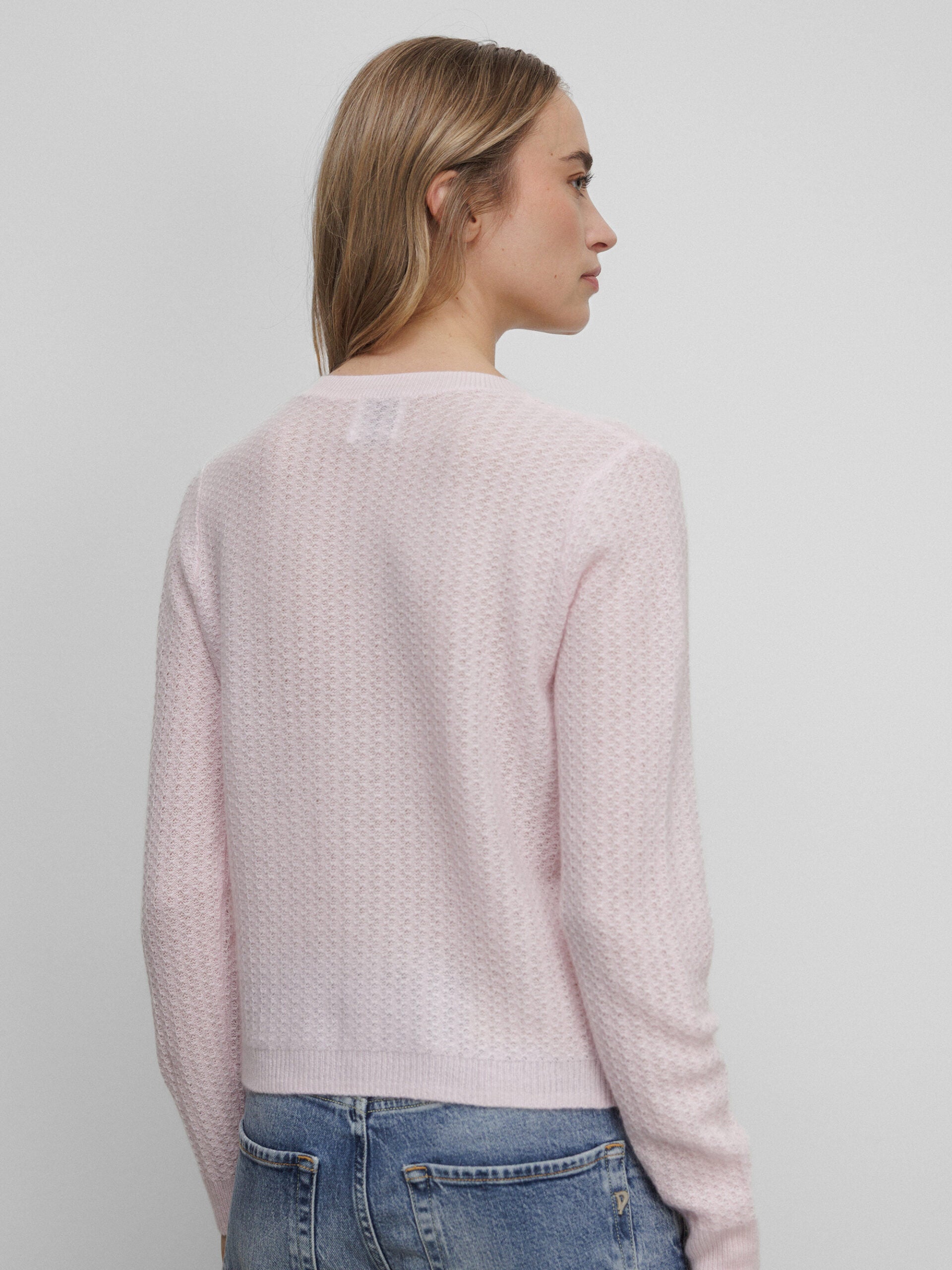 ALLUDE Strickjacke aus Cashmere Damen (60 ROSA)