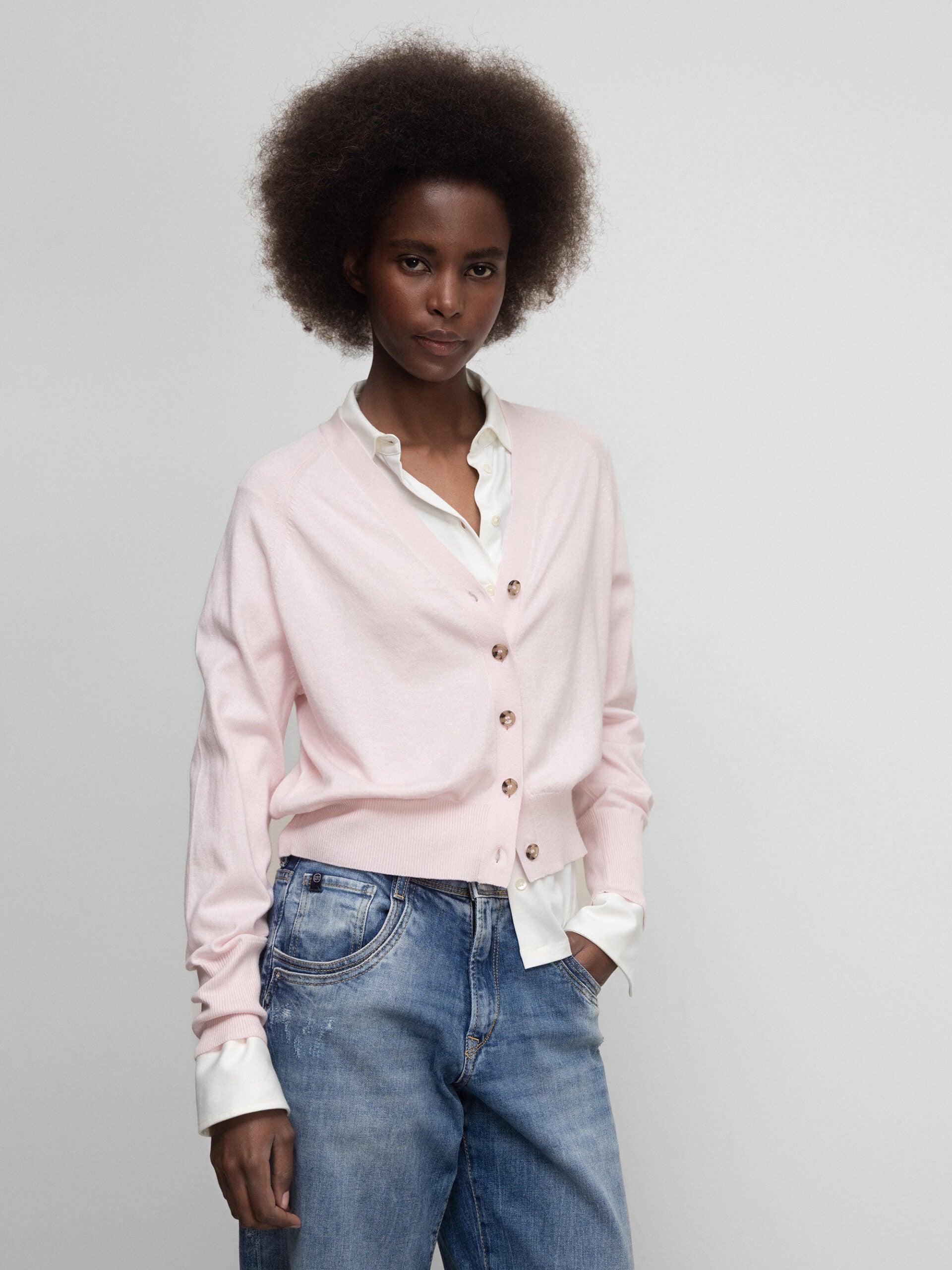 ALLUDE Strickjacke Damen (60 ROSE)