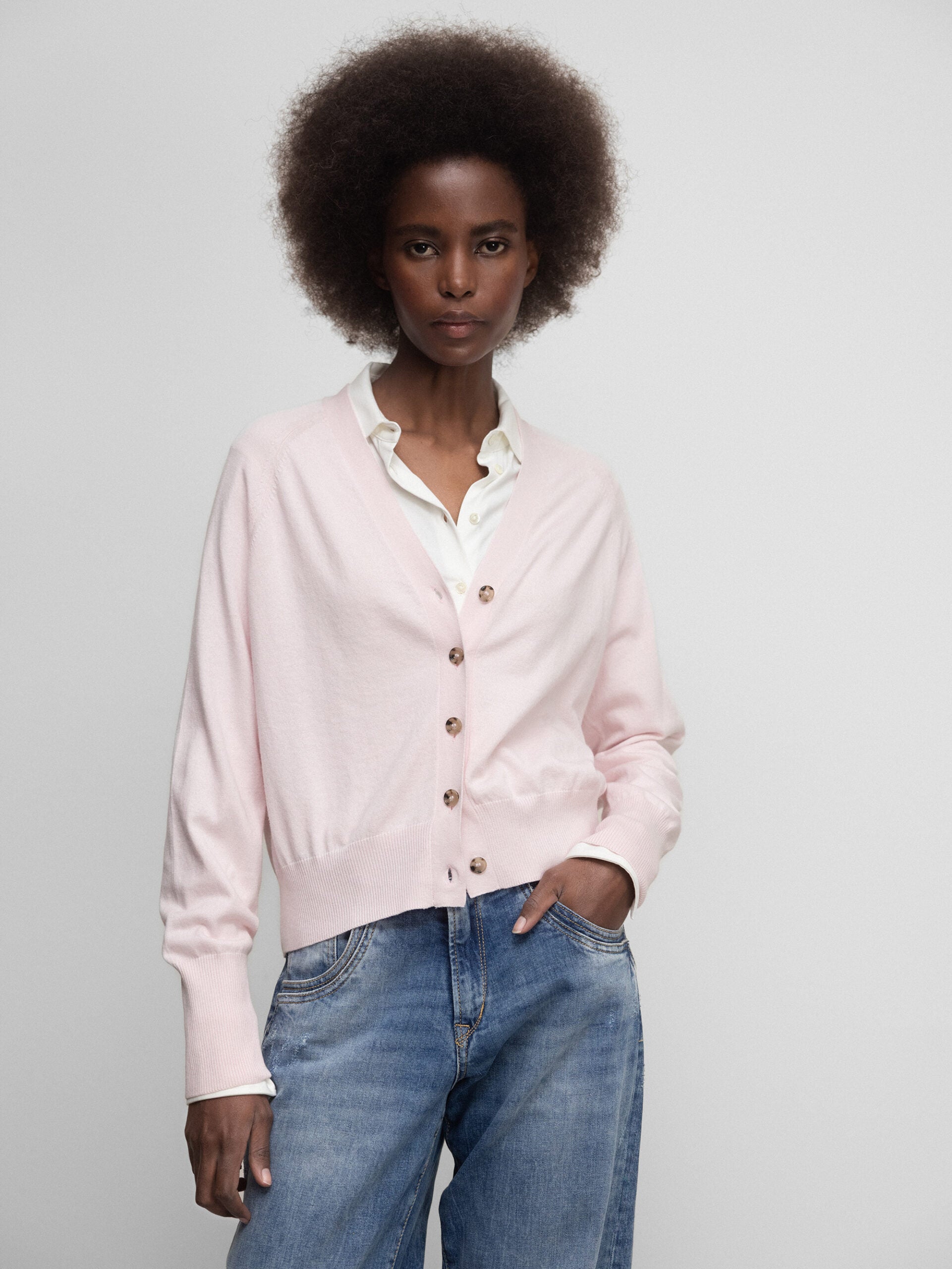 ALLUDE Strickjacke Damen (60 ROSE)