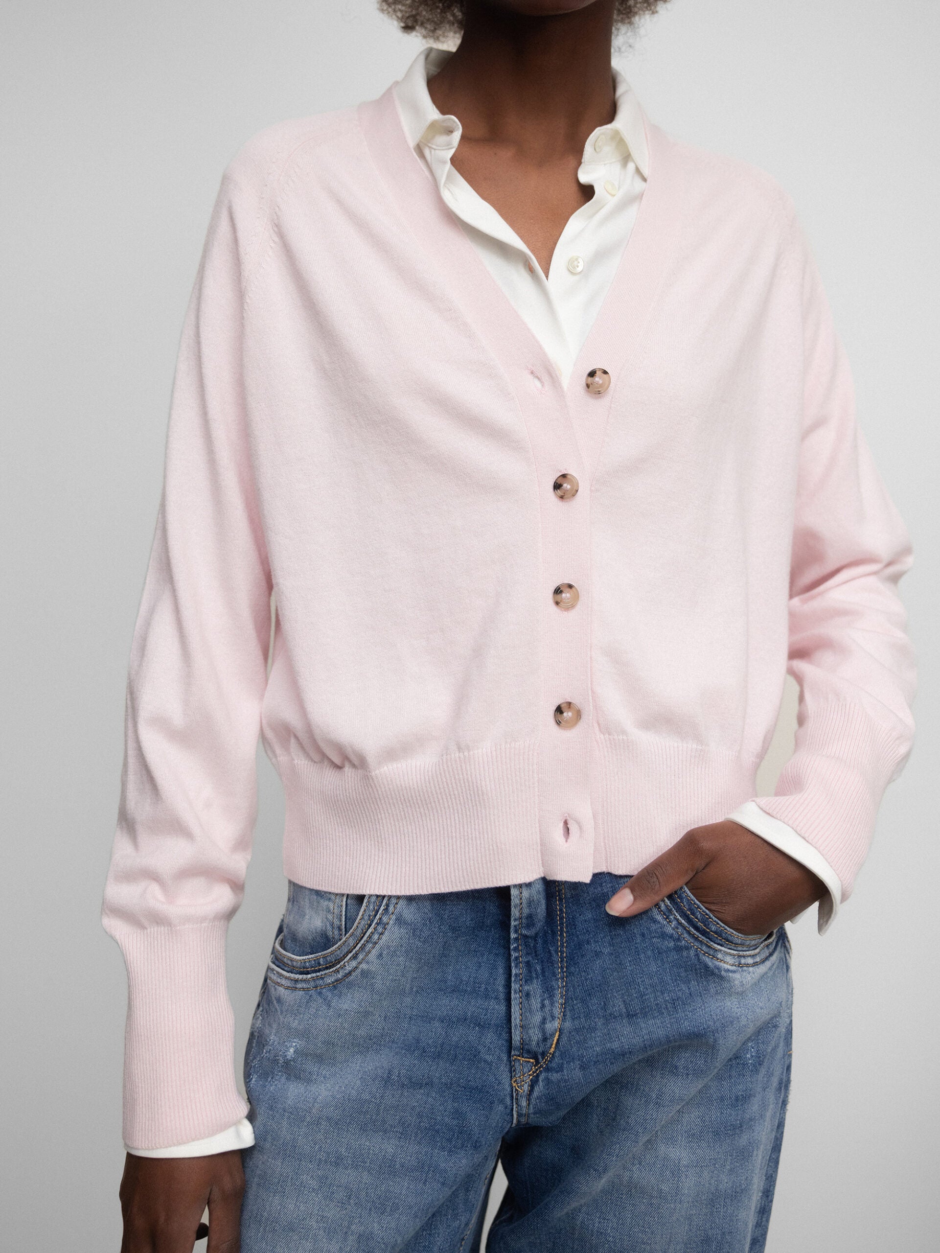 ALLUDE Strickjacke Damen (60 ROSE)