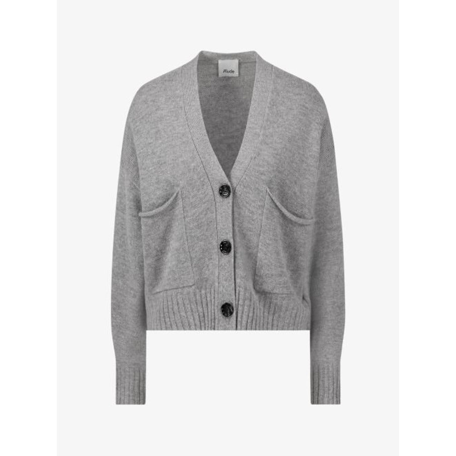 Strickjacke grau