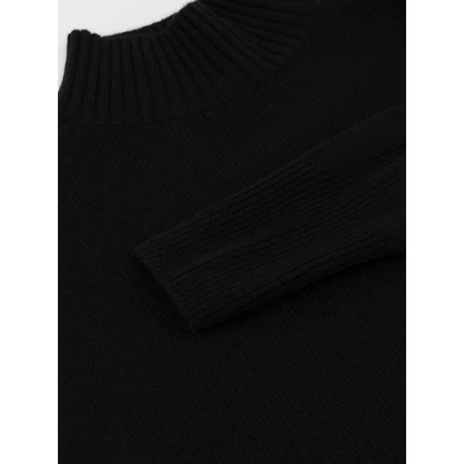 Cashmerepullover schwarz