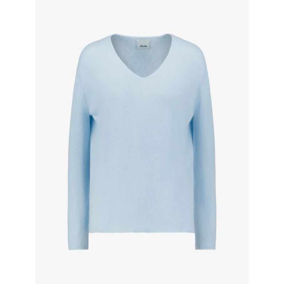 Cashmerepullover hellblau