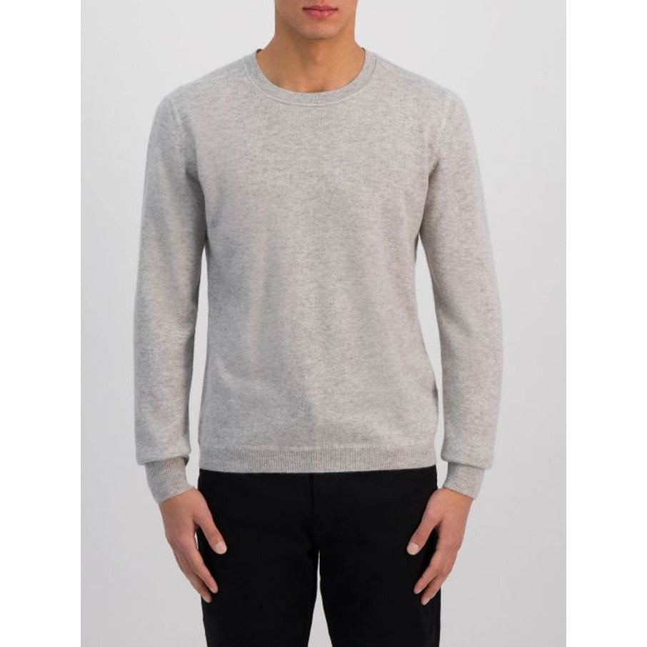 Cashmerepullover grau melange