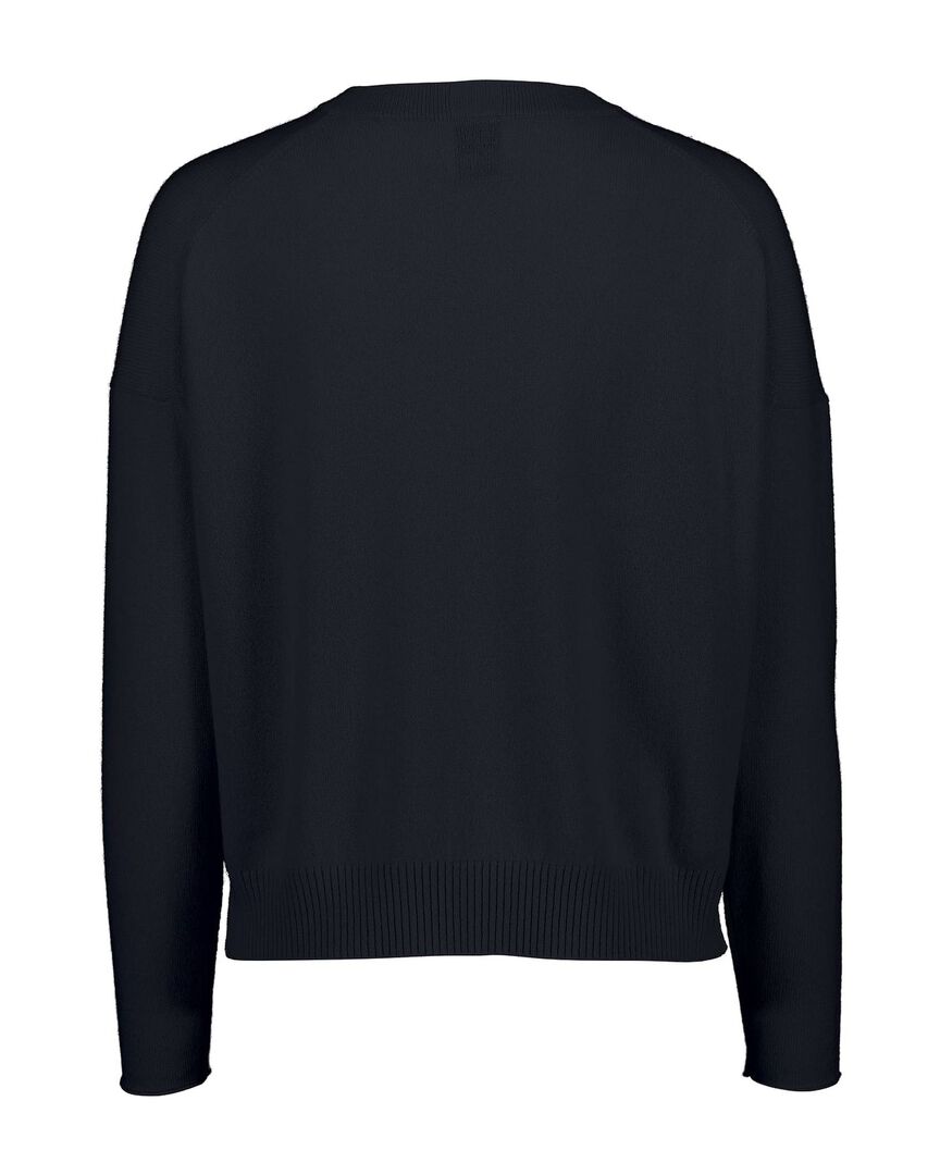 Allude Damen Kaschmirpullover, marine,