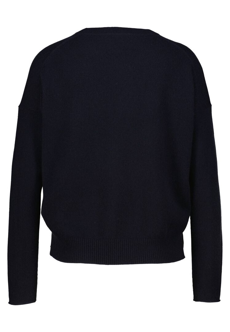 Allude Damen Kaschmirpullover, marine,
