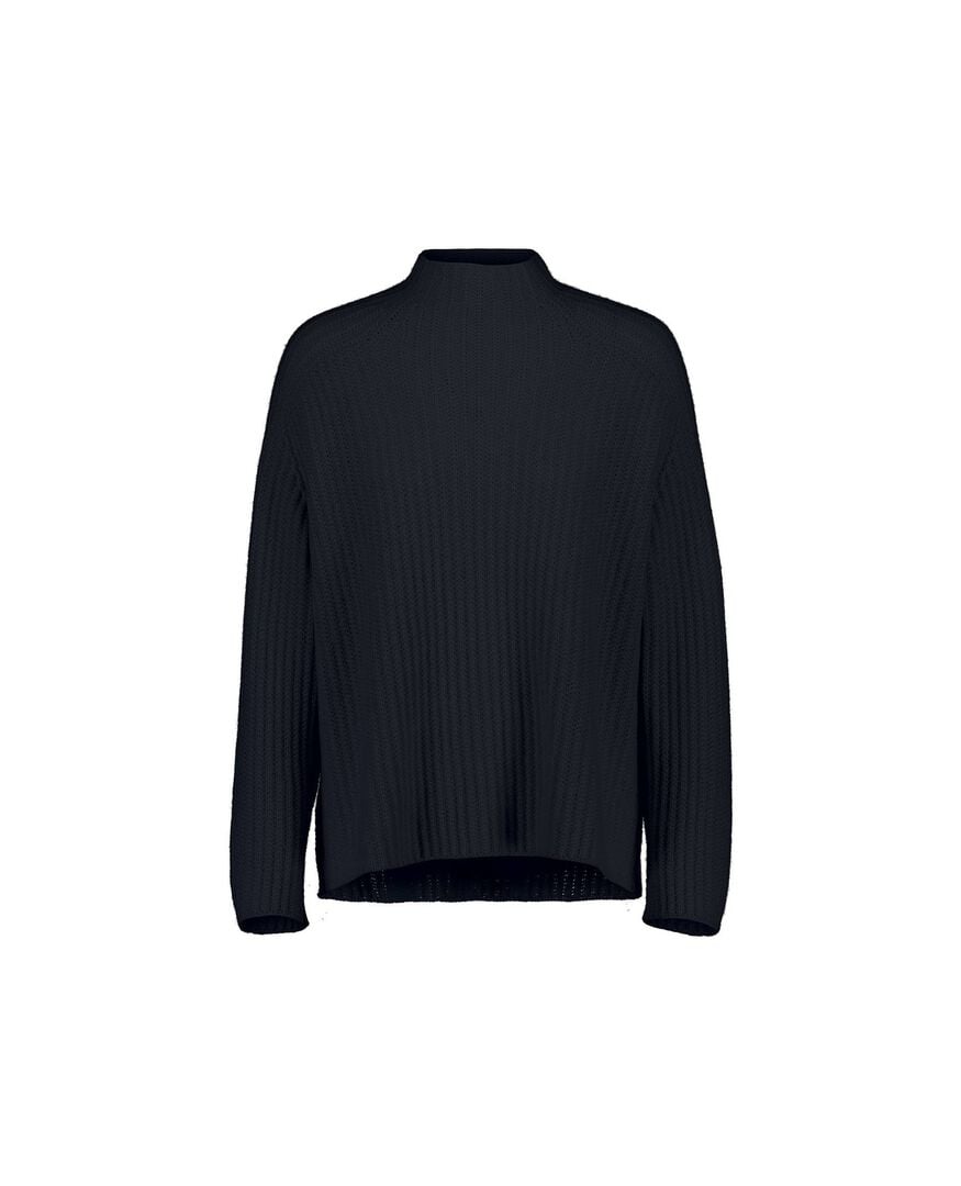 Allude Damen Kaschmirpullover, marine,