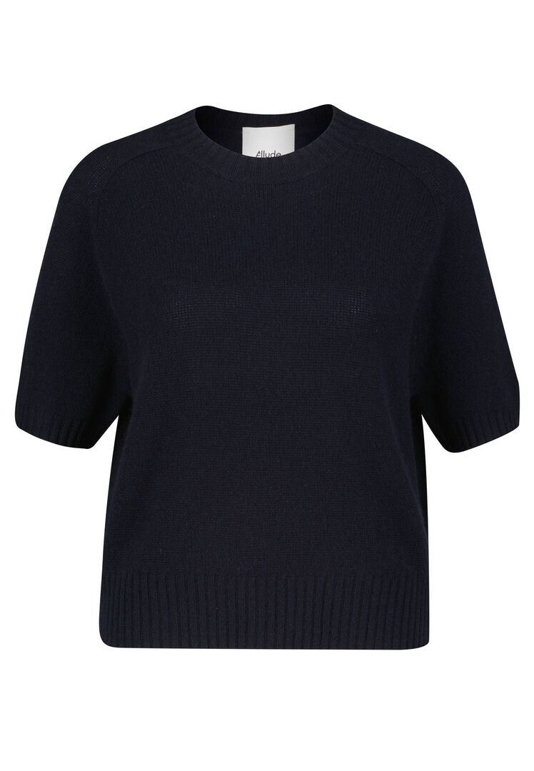 Allude Damen Kaschmirpullover, marine,