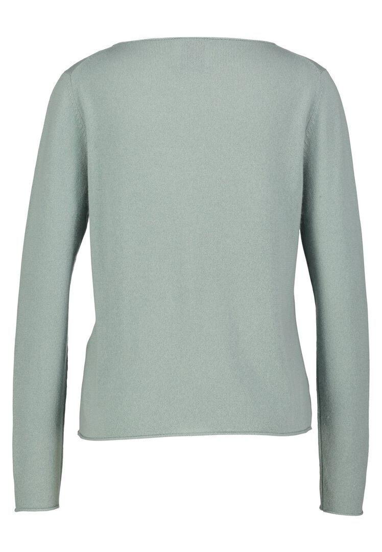 Allude Damen Pullover aus Kaschmir, pistazie,