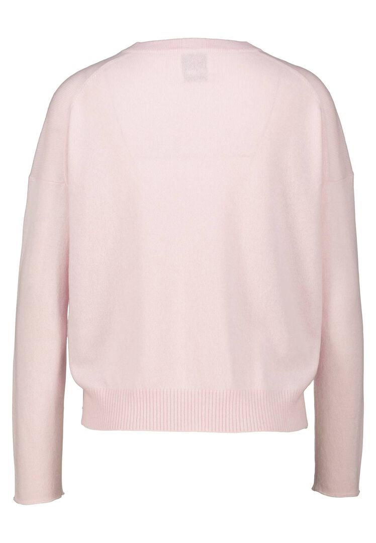 Allude Damen Strickjacke aus Kaschmir, rose,