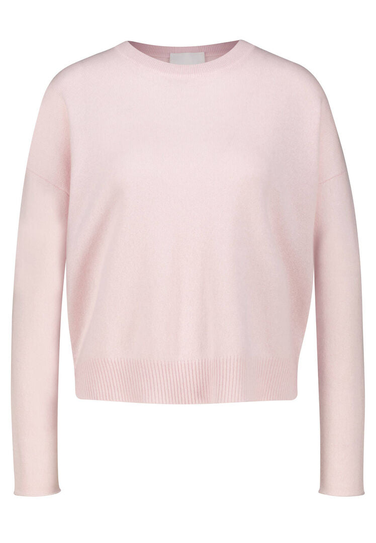 Allude Damen Strickjacke aus Kaschmir, rose,