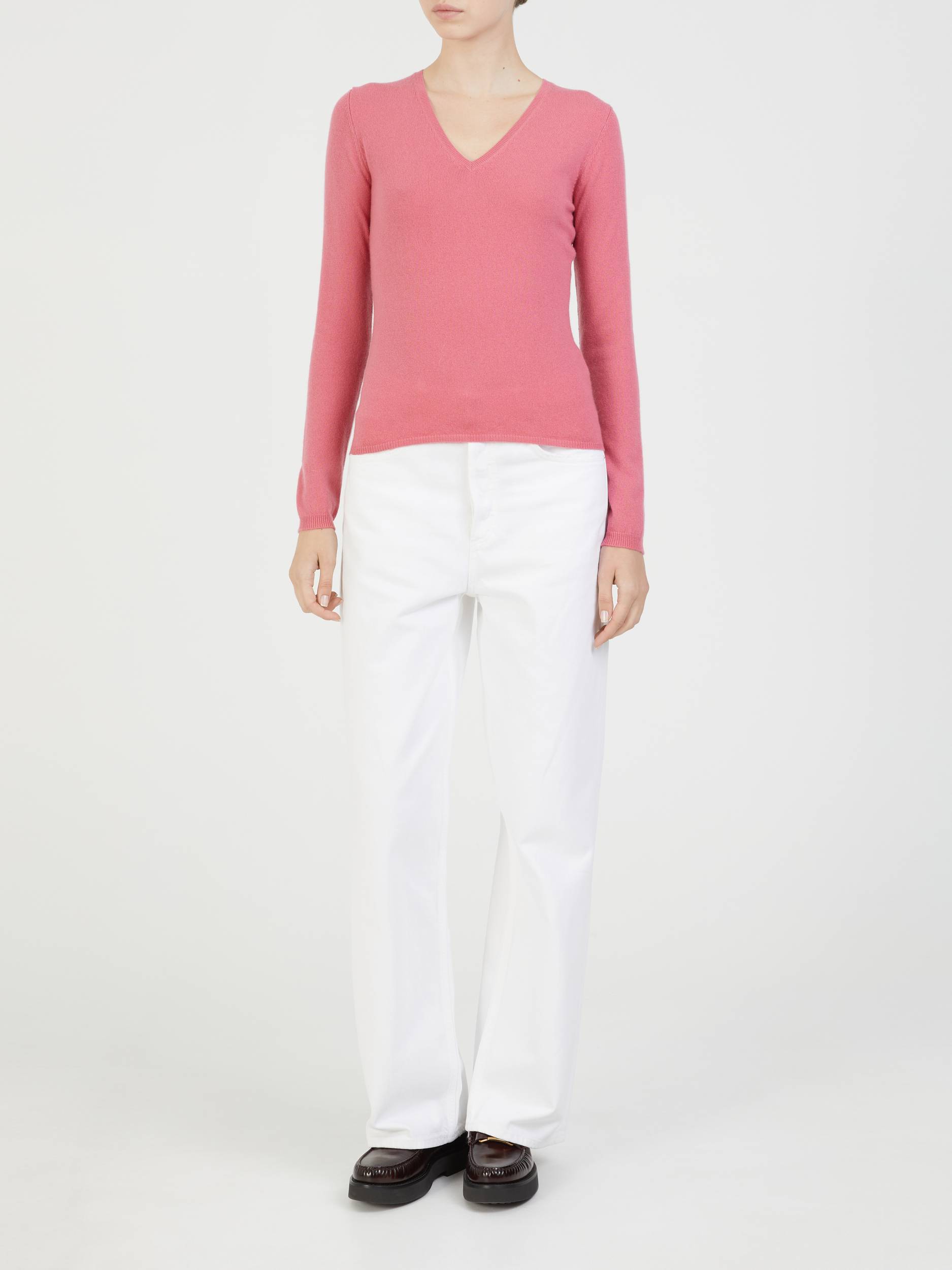 Cashmere-Pullover Pink